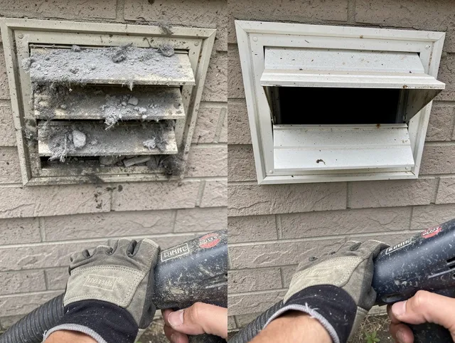 Professional dryer exhaust vent cleaning by Naugatuck Dryer Vent Cleaning in Naugatuck