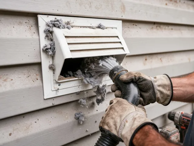 Professional dryer vent cleaning by Naugatuck Dryer Vent Cleaning in Naugatuck